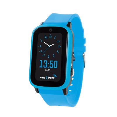 Up Watch - Connect Up Blauw Zijknop